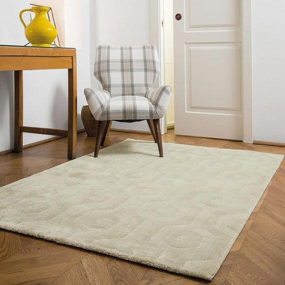 Tapis graphique moderne rectangle Frenchtown